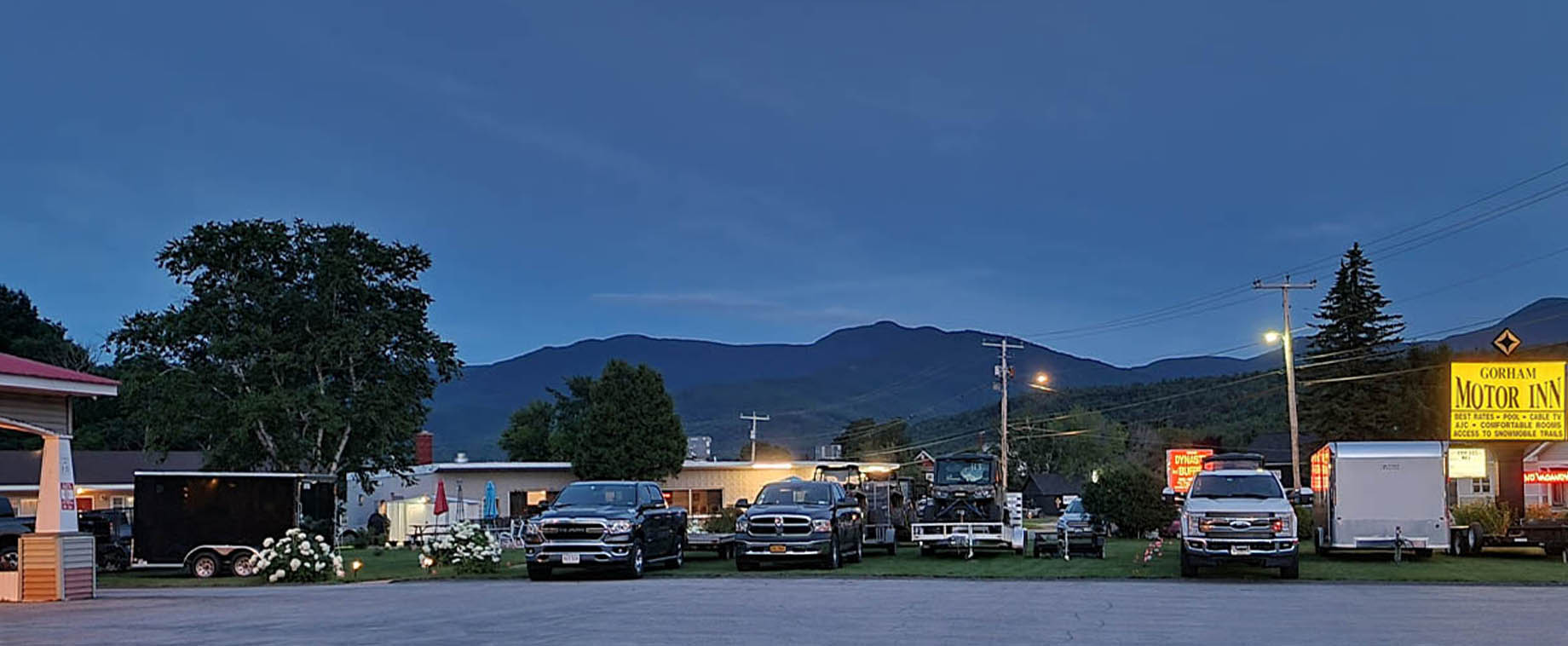 Gorham lodging best parking